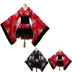 コスプレ 女の子ワンピース ゴスロリ ゴシック 和ゴス ロリータ浴衣セット コスプレ服   パーティー  発表会 イベント用 クリスマスレディース