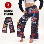  Dance брюки American Comics способ брюки широкий брюки тренировочный брюки hip-hop костюм свободно низ эластичный материалы общий рисунок женский длинный длина BG28P05 [M рейс 3/4]