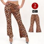  Dance брюки леопардовая расцветка flare pants ботинки cut брюки bell низ длинные брюки широкий брюки Leopard рисунок танцевальный костюм костюм hip-hop [M рейс 2/3]