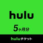 ショッピングチケット Huluチケット5ヶ月分