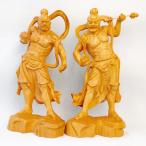 仏像金剛力士フィギュア阿形吽形仁王...