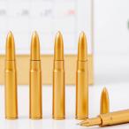 ボールペン ライフル弾 ステーショナリー 弾丸 フルメタルジャケット 薬莢 文具 筆記用具 ペン ジョークグッズ sta22090