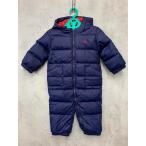 Ralph Lauren Ralph Lauren перо baby down Jump костюм детский комбинезон size9M/ темно-синий *#* Kids 