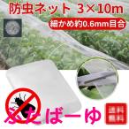 防虫ネット 虫除けネット 家庭菜園 畑 園芸 3×10m 大型サイズ ベランダ プランター 防鳥 農業 害虫 細かい目合い約0.6mm 虫よけ網
