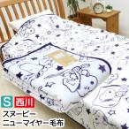 スヌーピー 西川 毛布 タオルケット 通販 価格比較 価格 Com