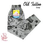 Chef Pants Old Tattoo Gray シェフパンツ オールドタトゥー グレー UNISEX 男女兼用 Cookman クックマン イージーパンツ アメリカ