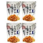 ショッピング訳有 大分限定　大分からあげ プレミアム とりかわサクサク揚げ　4袋入り