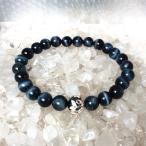 天然石青虎目石ブルータイガーアイ唐...