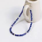 天然石ソーダライトビーズユニセック...