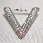 Yahoo! Yahoo!ショッピング(ヤフー ショッピング)<ブローチ ジルコニア V字 シルバー 小>レディース ピンズ ピン ピンブローチ タックピン スカーフピン かわいい おしゃれ