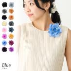 輝きコサージュ ラメ ブルー 4d-9 ポイント消化 フォーマル レディース 入学式 卒業式 結婚式 キラキラ お洒落