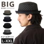 ポークパイハット 格子柄 帽子 メンズ チェック柄 大きいサイズ 選べる L XL XXL カジュアル hat-899 お洒落 バケットハット 男女兼用 シンプル たためる