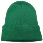 ニットキャップ コットン ニット帽 グリーン 緑 ビーニー 春夏 綿 ぴったりフィット knit-1237-09 爆買