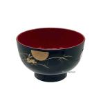 食洗機対応 3.6 汁椀 月うさぎ 黒