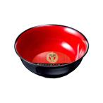 ナカヤ化学　レンジ広口椀　黒