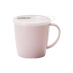 G&B フタ付きマグカップ ペールピンク