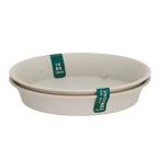 ビオラデコ受皿５号２P　ホワイト