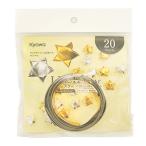 ラッキースター ゴールド＆シルバー 20mm幅 20枚