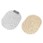 フラワーランチョンマット(楕円型)