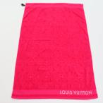  не использовался товар LOUIS VUITTON Louis Vuitton гонг du van LVbake-shon банное полотенце пляж полотенце 22 год производства M77514 полотенце хлопок Pink Lady -s[ б/у ]