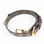 未使用品 LOUIS VUITTON ルイヴィトン バッグ用 パラスMM用 G金具 最長73cm モノグラム ショルダーストラップ PVC ブラウン レディース【中古】
