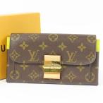 ショッピングルイヴィトン 未使用品 LOUIS VUITTON ルイヴィトン ポルトフォイユ エリゼ ロングウォレット モノグラム 長財布 PVC レザー ピスタッシュ レディース【中古】