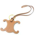  не использовался товар действующий CELINE Celine Trio mf очарование kyu il сумка очарование кольцо для ключей брелок для ключа машина f Brown женский [ б/у ]