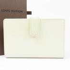 ショッピングヴィトン 中美品 LOUIS VUITTON ルイヴィトン ヴィエノワ がま口 ベタ無 ヴィンテージ エピ 二つ折り財布 レザー レディース