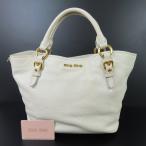 中極美品 MIUMIU ミュウミュウ VITELLO P