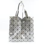 新品同様美品ISSEY MIYAKE イッセイミヤケ BAOBAO バオバオ ショルダーバッグ ハンドバッグ トートバッグ/ポリ塩化ビニル シルバー ユニセックス【中古】