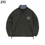 ハシビロコウリバーシブルスタンドジャケットハシビロコウエンブレムジャンパー...