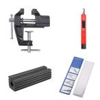  Golf Club рукоятка замена комплект резина вал зажим лента для рукояток полоса крюк лезвие фиксация .4 позиций комплект 