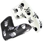  короткая клюшка покрытие Skull вышивка лезвие булавка модель Odyssey короткая клюшка Scotty Cameron соответствует белый черный бесплатная доставка 