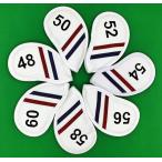  высококлассный pu кожа Wedge покрытие железный покрытие крышка головки цилиндров 1 шт номер с биркой (48°,50°,52°,54°,56°,58°,60°) бесплатная доставка белый * чёрный 