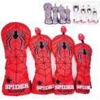 4 позиций комплект Golf крышка головки цилиндров Driver для покрытие / дерево FW для покрытие / служебная программа UT для покрытие изменение dag имеется spiders Spider 2022 NEW