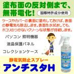 静電気防止スプレー/アンチスタH●（静電気防止グッズ/静電気防止グッズ/静電気除去スプレー/帯電）コレクションケースに・お店のディスプレイに（70027）