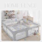 ショッピングベビーサークル ベビーサークル ソフトベビーサークル 約2畳 200cm×180cm メッシュ 四角  大きい ハイタイプ 扉付き プレイヤード ベビーゲート  フェンス サークル 爆買