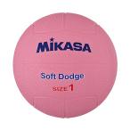 ミカサ(MIKASA) ソフト ドッジボール 1号 (幼児~小学生向け) ピンク STD-1SR-P 推奨内圧0.15(kgf/?)