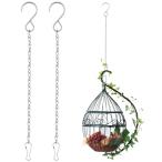  hanging chain door .. ornament hanging chain 304 stainless steel steel enhancing link S character hook attaching plant pot plant basket lantern ornament clothes adjustment for . spec -