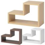 不二貿易 パズルラック 幅54×奥行23.5×高さ36cm ナチュラル 88501