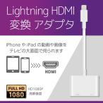 HDMI変換アダプター iPhone AVアダプタ Lightning HDMI変換ケーブル iPad 映像 TVにミラーリング