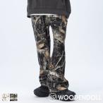 WOODENDOLL широкий брюки настоящий tree утка Zip fly PT24AW85E мужской низ брюки длинные брюки осень-зима 