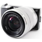 ソニー ミラーレス SONY α NEX-5 ブラック レンズキット 中古 新品SDカード ＆ フラッシュ付き 届いてすぐに使える 動画撮影 手振れ補正 長期保証
