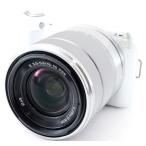 ソニー ミラーレス SONY α NEX-C3 レンズキット ホワイト 中古 新品SDカード付き 届いてすぐに使える 付属品充実 動画撮影 長期保証