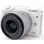  Canon беззеркальный CANON EOS M3 EF-M15-45 IS STM линзы комплект белый б/у новый товар SD карта имеется Wi-Fi установка смартфон . отправка .. достигать сразу можно использовать долгосрочная гарантия 