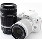 キヤノン デジタル一眼 CANON EOS Kiss X7 ホワイト ダブルズーム 中古 新品SDカード付き 届いてすぐに使える お得なダブルレンズ 動画撮影 長期保証