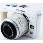ショッピングオリンパス オリンパス ミラーレス OLYMPUS E-PL1s レンズキット ホワイト 中古 新品SDカード付き 届いてすぐに使える 付属品充実 手振れ補正 動画撮影