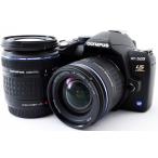 ショッピングオリンパス オリンパス デジタル一眼 OLYMPUS オリンパス E-520 ダブルズーム 中古 メモリーカード付き 届いてすぐに使える 付属品充実