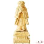 仏像 総白木 中山鬼子母神 5.0寸 仏具 仏教 本尊 仏壇 Butsuzo a Buddhist image a statue of Buddha