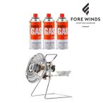 Iwatani イワタニ 岩谷 FORE WINDS アウトドア ヒーター FW-OH01 + カセットガス CB缶 3P セット